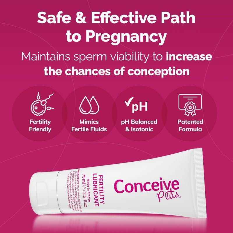 Fertility Lubricant Tube - Fertility Lubricant - Conceive Plus® Australia