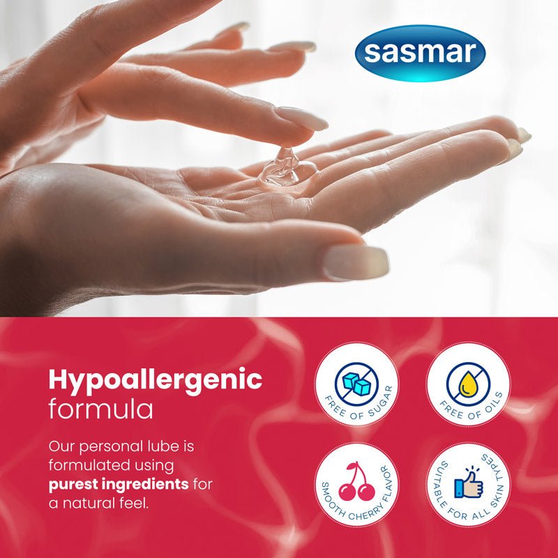 Sasmar Cherry Personal Lubricant - Water - based Lubricant - Conceive Plus® Australia