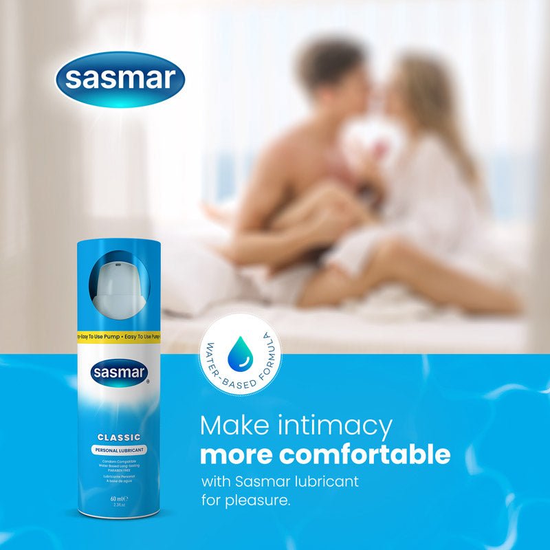 Sasmar Classic Personal Lubricant - Water - based Lubricant - Conceive Plus® Australia