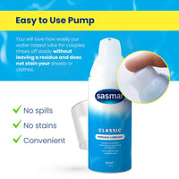 Sasmar Classic Personal Lubricant - Water - based Lubricant - Conceive Plus® Australia