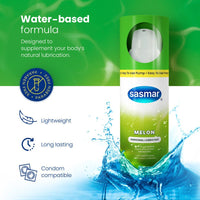 Sasmar Melon Personal Lubricant - Lubricant - Conceive Plus® Australia