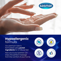 Sasmar Original Silicone Personal Lubricant - Lubricant - Conceive Plus® Australia