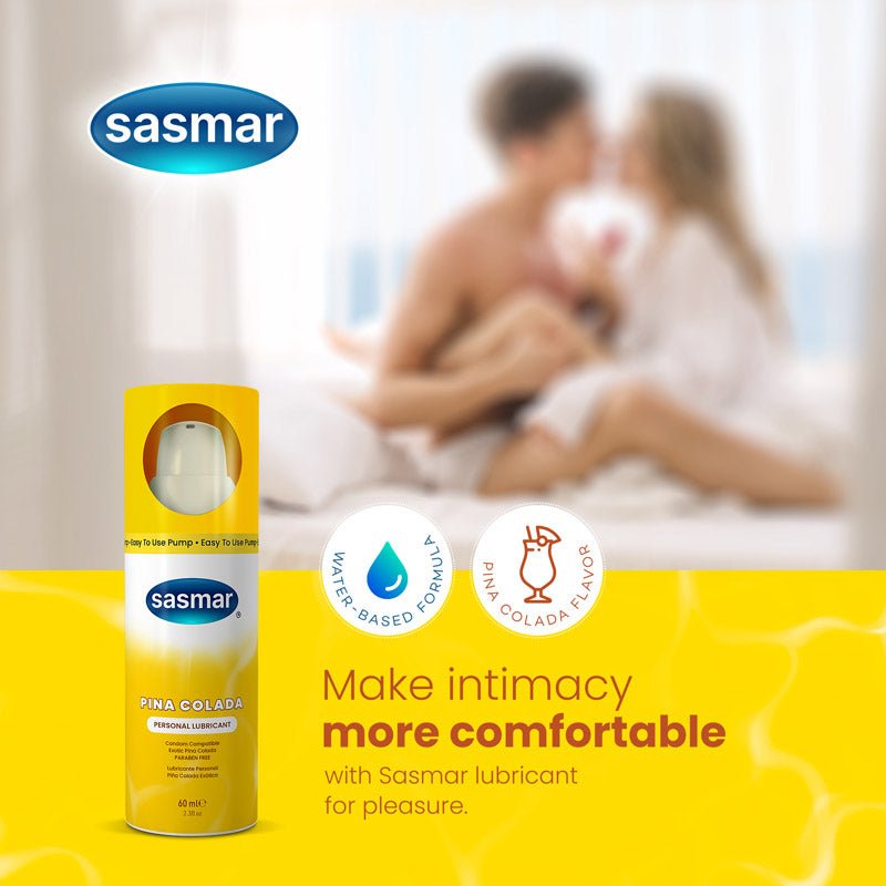 Sasmar Pina Colada Flavor Personal Lubricant - Lubricant - Conceive Plus® Australia