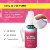 Sasmar Strawberry Flavor Personal Lubricant - Lubricant - Conceive Plus® Australia