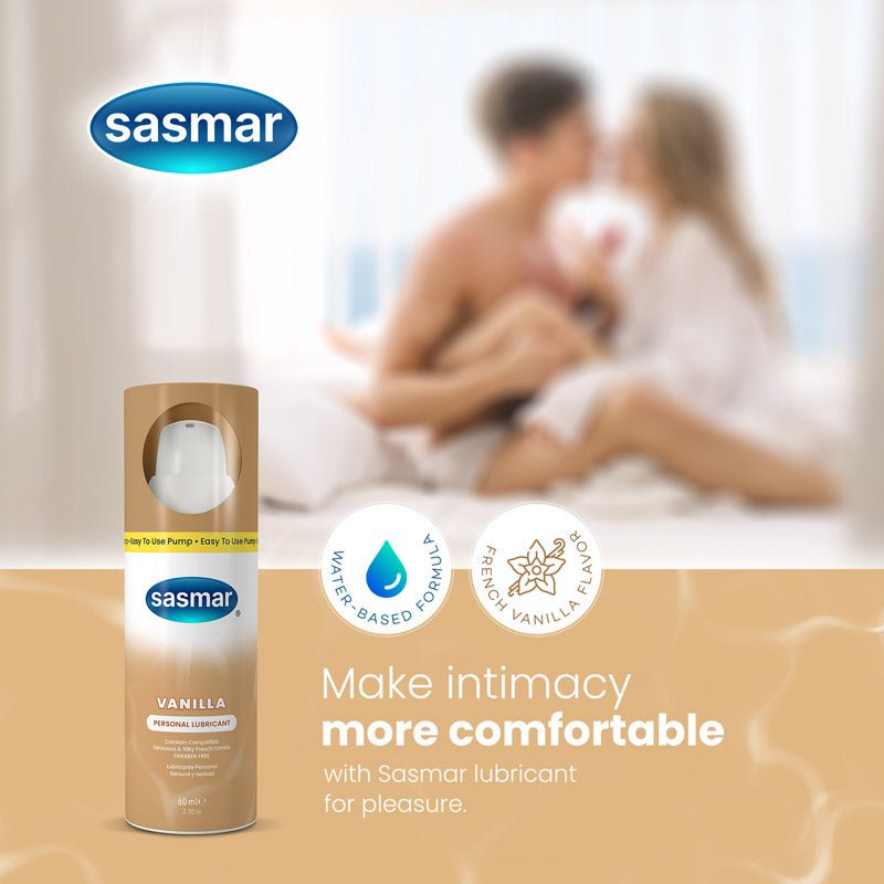 Sasmar Vanilla Flavor Personal Lubricant - Lubricant - Conceive Plus® Australia