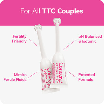 CONCEIVE PLUS® Fertility Lubricant is the right choice when trying for a baby! Designed for use by couples who are trying to get pregnant. 