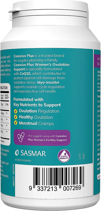 Motility & Ovulation Support- With the help of top-quality unique formula including vitamins, enzymes, plant extracts and more to help regulate ovulation cycles and enhance the body’s conception