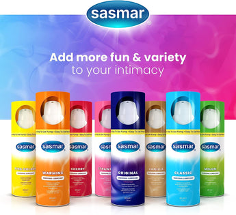 SASMAR® WARMING is a premium silky smooth water based lubricant that helps to enhance pleasure and intimacy by creating a gentle warming sensation on contact. May be