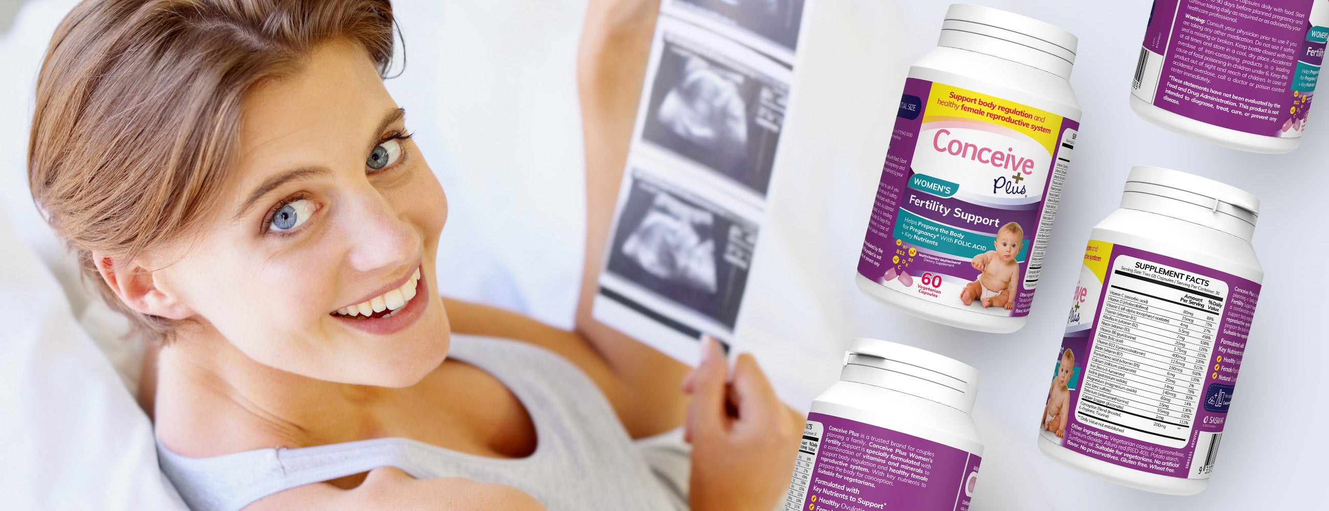 Conceive Plus fertility supplements for Women trying to conceive