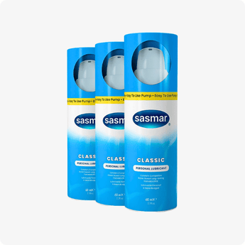SASMAR® CLASSIC is a premium silky smooth water based lubricant that enhances pleasure and intimacy. Long lasting and soothing to ease vaginal dryness, lubricate and