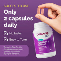 Fertility Supplement For Women - Female Fertility vitamins - Conceive Plus® Australia