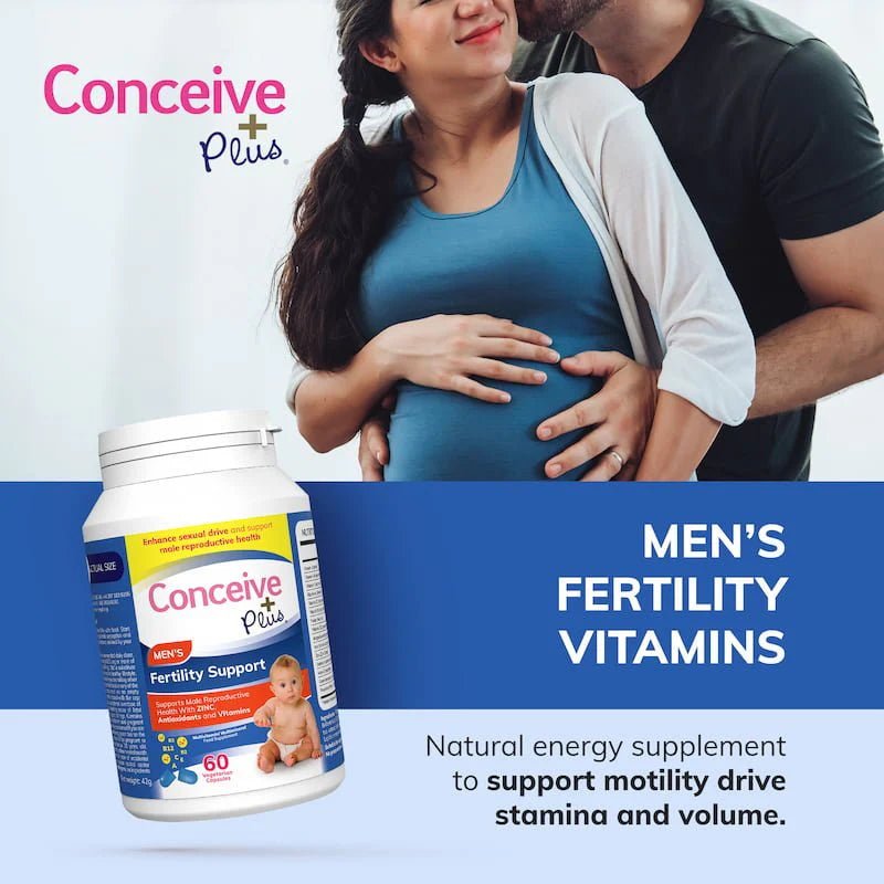 Men’s Fertility Support Supplements - Male fertility vitamins - Conceive Plus® Australia