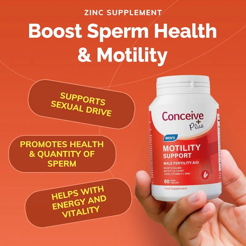 Motility Bundle - Male fertility vitamins - Conceive Plus® Australia
