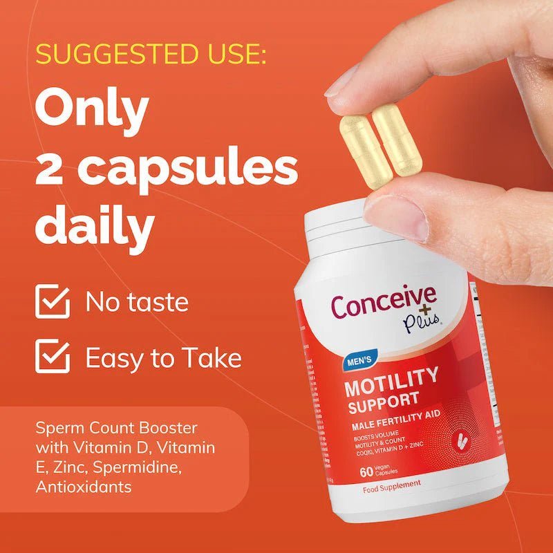 Motility Bundle - Male fertility vitamins - Conceive Plus® Australia