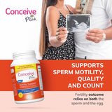 Motility Support Supplement - Male fertility vitamins - Conceive Plus® Australia