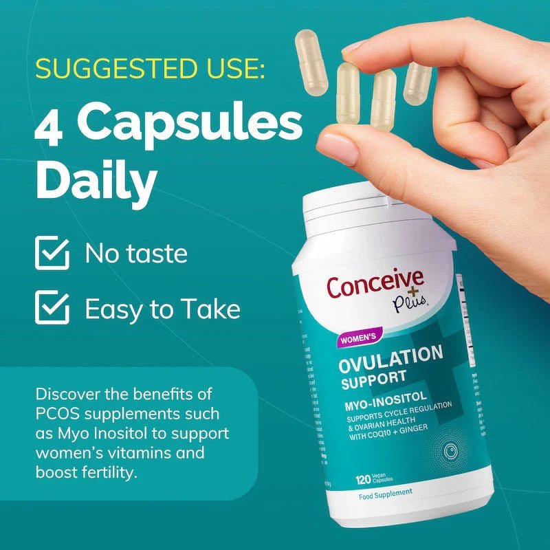 Ovulation Support Supplements - Female Fertility vitamins - Conceive Plus® Australia