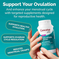 Ovulation Support Supplements - Female Fertility vitamins - Conceive Plus® Australia