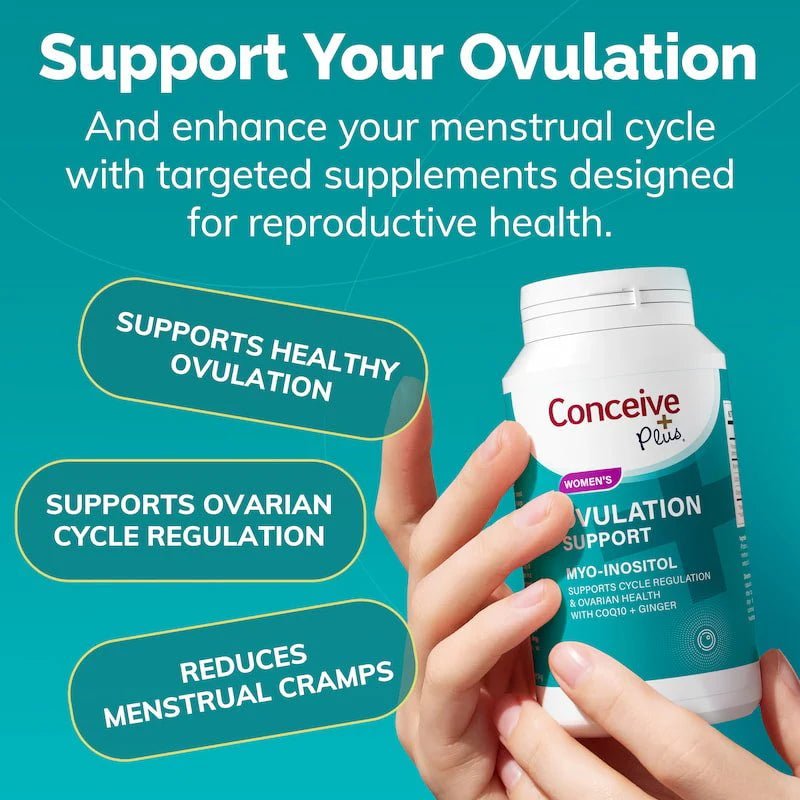 Ovulation Support Supplements - Female Fertility vitamins - Conceive Plus® Australia