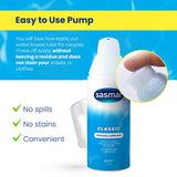 Sasmar Classic Personal Lubricant - Water - based Lubricant - Conceive Plus® Australia