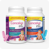 His and Her Fertility Support Supplements - Male and Female Fertility vitamins - Conceive Plus Australia