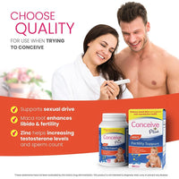 Men’s Fertility Support Supplements - Male fertility vitamins - Conceive Plus Australia