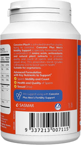 Motility & Ovulation Support Bundle - Male and Female Fertility vitamins - Conceive Plus Australia