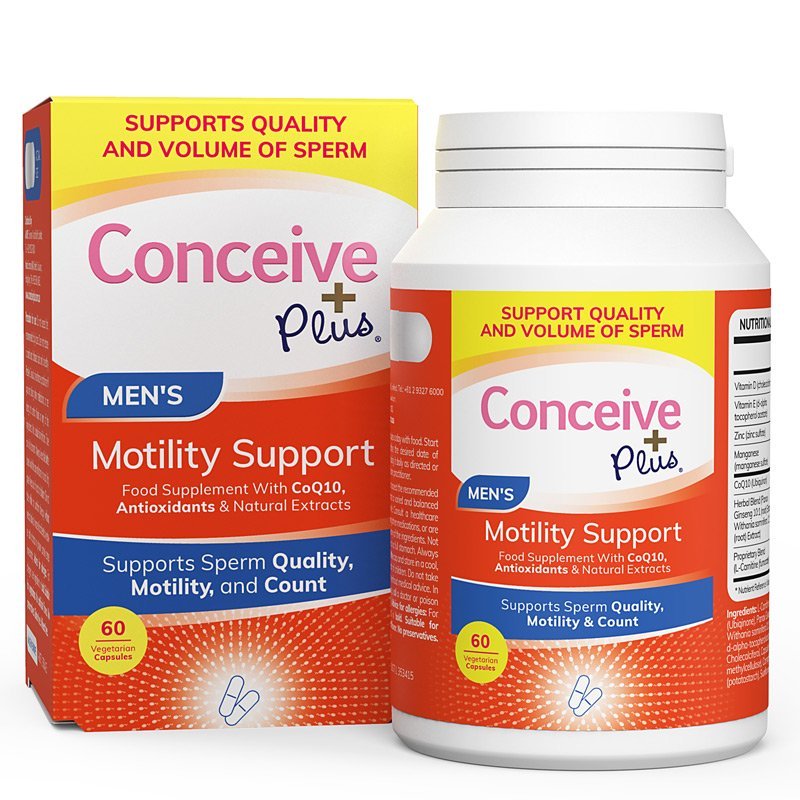 Motility Support Supplement - Male fertility vitamins - Conceive Plus Australia