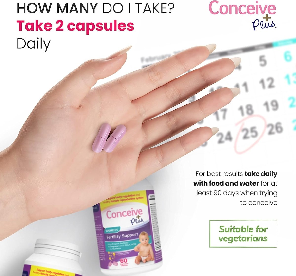 Ovulation Bundle Fertility + Ovulation Support - Female fertility vitamins - Conceive Plus Australia