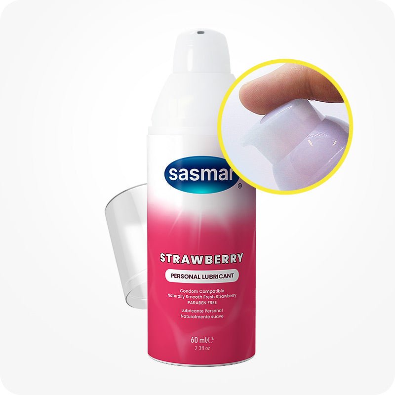 Sasmar Strawberry Flavor Personal Lubricant - Lubricant - Conceive Plus Australia