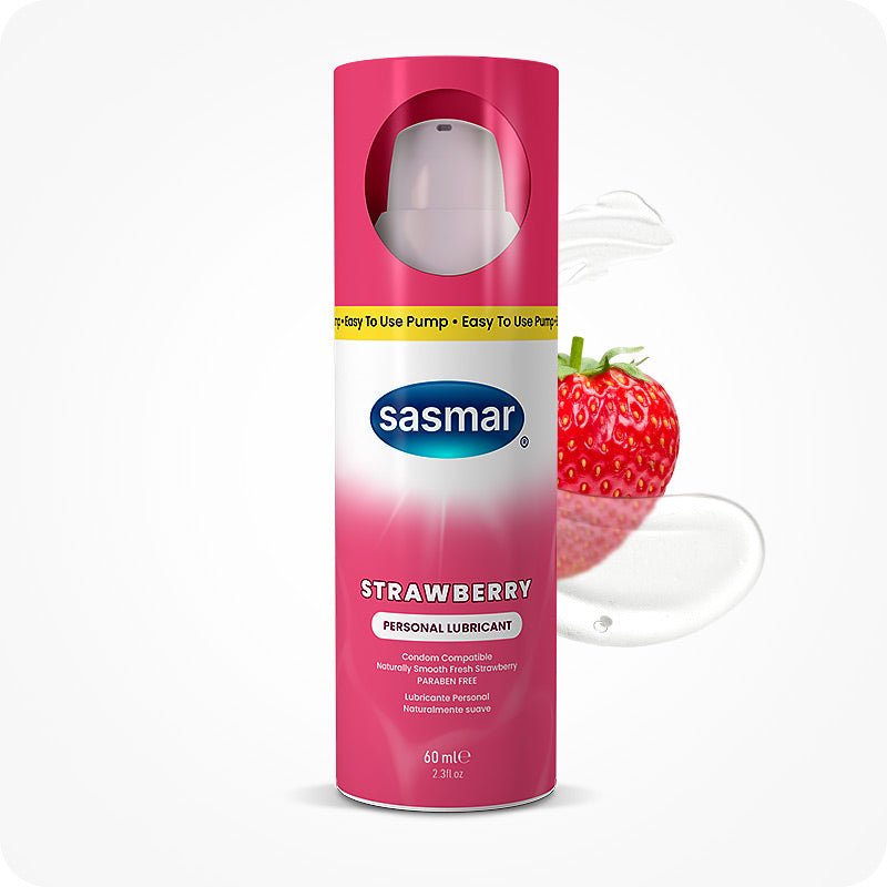 Sasmar Strawberry Flavor Personal Lubricant - Lubricant - Conceive Plus Australia